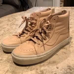 tan van high tops